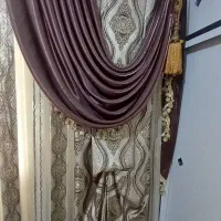 پرده توری حریر بایالان بدون کتیبه