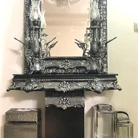 آینه و شمعدان