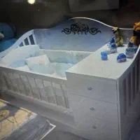 تخت خواب کودک جداشونده|تخت و صندلی بچه|اردبیل, |دیوار