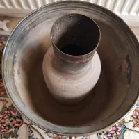 سماور ذغالی ورشو9لیتری قدیمی کاملا سالم