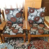 یک دست مبلمان راحتی کارکرده و کاملا سالم|مبلمان خانگی و میز عسلی|نشتارود, |دیوار