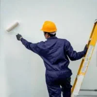 نقاشی نقاش ساختمان
