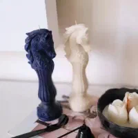 شمع قلمی نماد اسب