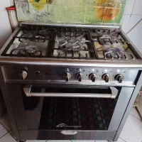 اجاق گاز تمام استیل طرح فر