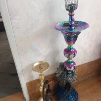 قلیان هولوگرامی و طلایی