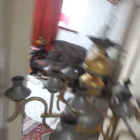 لوستر ده شعله نورسازان|لوستر و چراغ آویز|رشت, رشتیان|دیوار