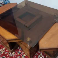یک دست مبل ۸ نفره با ست کامل میز عسلی زیر قیمت