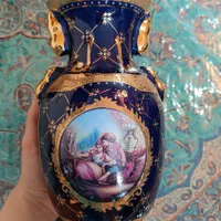 ست گلدان و شکلات خوری سرمه ای|صنایع دستی و سایر لوازم تزئینی|اصفهان, خواجو|دیوار