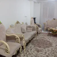 مبل نیمه استیل نه و غذا خوری شش نفره|مبلمان خانگی و میز عسلی|گرگان, |دیوار