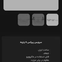 ظروف پیرکس ۶ پارچه|ظروف سرو و پذیرایی|مشهد, ویلاشهر|دیوار