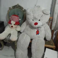 خرس عروسکی دومتری ویک عدد کوچک درحدنو