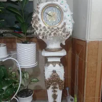 ساعت ایستاده طرح طاووس