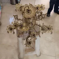 لوستر برنزی|لوستر و چراغ آویز|فردیس, داوری|دیوار