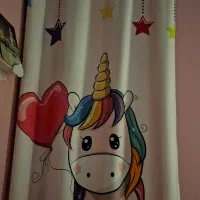 پرده اتاق کودک در حد نو