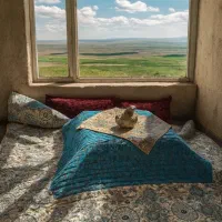 لحاف کرسی مولوی کوچولو|رختخواب، بالش، پتو|تهران, لویزان|دیوار