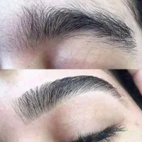 اصلاح صورت وابرو حرفه ایی همراه با پاکسازی