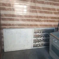 ۲ عدد درب آهنی با چهار چوب