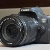 دوربین کنون 750d با لنز هجده صدوسی و پنج