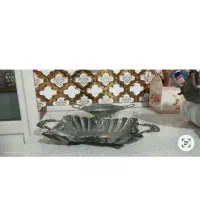 سرویس پیوتر سیلور و گلدان سرمه ای لیلی مجنون