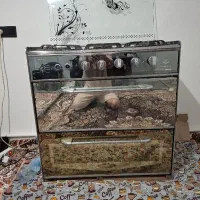 اجاق گاز طرح فر پنج شعله