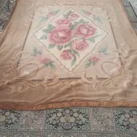 پتو گلبافت درو گل برجسته خارجی دونفره