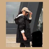 بارونی زنانه بسیار شیک آستردار نونو