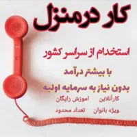 کاردرمنزل مخصوص بانوان