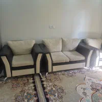 مبــل ۷نفره جنس سوییت نو|مبلمان خانگی و میز عسلی|اهواز, سپیدار|دیوار