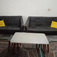 مبل راحتی 7 نفره با میز عسلی