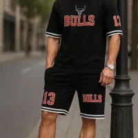 تیشرت وشلوارک مردانه درسه رنگ