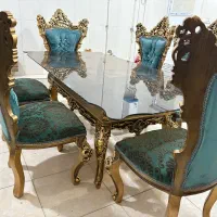 دو سرویس نهارخوری غذا خوری درحد نو شش نفره|میز و صندلی غذاخوری|کرمانشاه, |دیوار