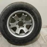 رینگ و لاستیک رونیز پیکاپ پاترول