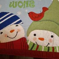 چند عدد رو میزی و کارهای کریسمسی خارجی و نو|پرده، رانر، رومیزی|تهران, توحید|دیوار