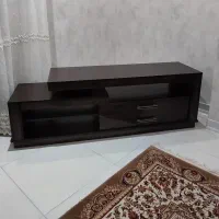 میز تلویزیون جنس ام دی اف ترک روکش ملامین زد خش