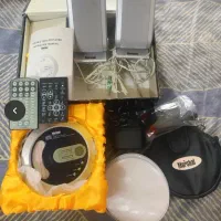 CD PLAYER قدیمی فول پک فوق کلکسیونی ۱۷ قلم