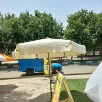 دوخت انواع پرده بالکن و برزنت|پرده، رانر، رومیزی|الوند, |دیوار
