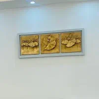 تابلوسفیدطلایی بسیارنو وزیبا