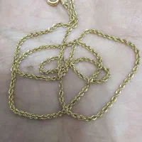 زنجیر طلا طنابی فقط ۲%