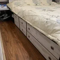 تخت دو نفره ام دی اف|تخت و سرویس خواب|پردیس, فاز ۱|دیوار