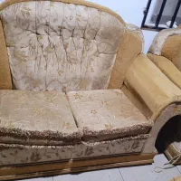 فروش مبل ۷نفره دست دوم سالم وبدون موریانه|مبلمان خانگی و میز عسلی|عباسآباد, |دیوار