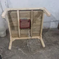 کرسی چوبی گرمایش دار پالاکوتک لامپی با لوازم کامل