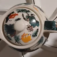 سرویس قوری و فنجان چینی|ظروف سرو و پذیرایی|ساری, |دیوار