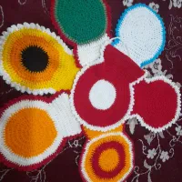 لیف کاموایی و کیفهای مکرومه|لوازم حمام|شوشتر, |دیوار