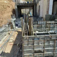 اجرای آرماتوربندی سقف استخر فونداسیون قالب بند