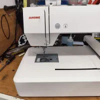 چرخ گلدوزی ژانومه 450 نوارسبز 1600 ساعت
