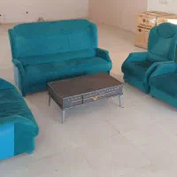 مبل و میز دست دوم رنگ آبی