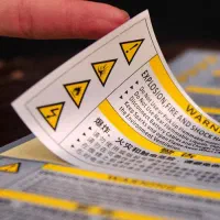 چاپ انواع لیبل جعبه استیکر برچسب