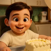 پرستار برای نگهداری از کودک یکساله در حضور مادر