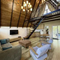 اجاره-روزانه-کلبه-سوییسی-ویلا-استخردار