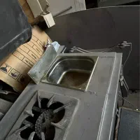 گاز با فر و سرخ کن مناسب کافهوصبحانهای وفرپیتزا|کافیشاپ و رستوران|کرمان, |دیوار